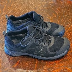 Black Keen Work Shoes